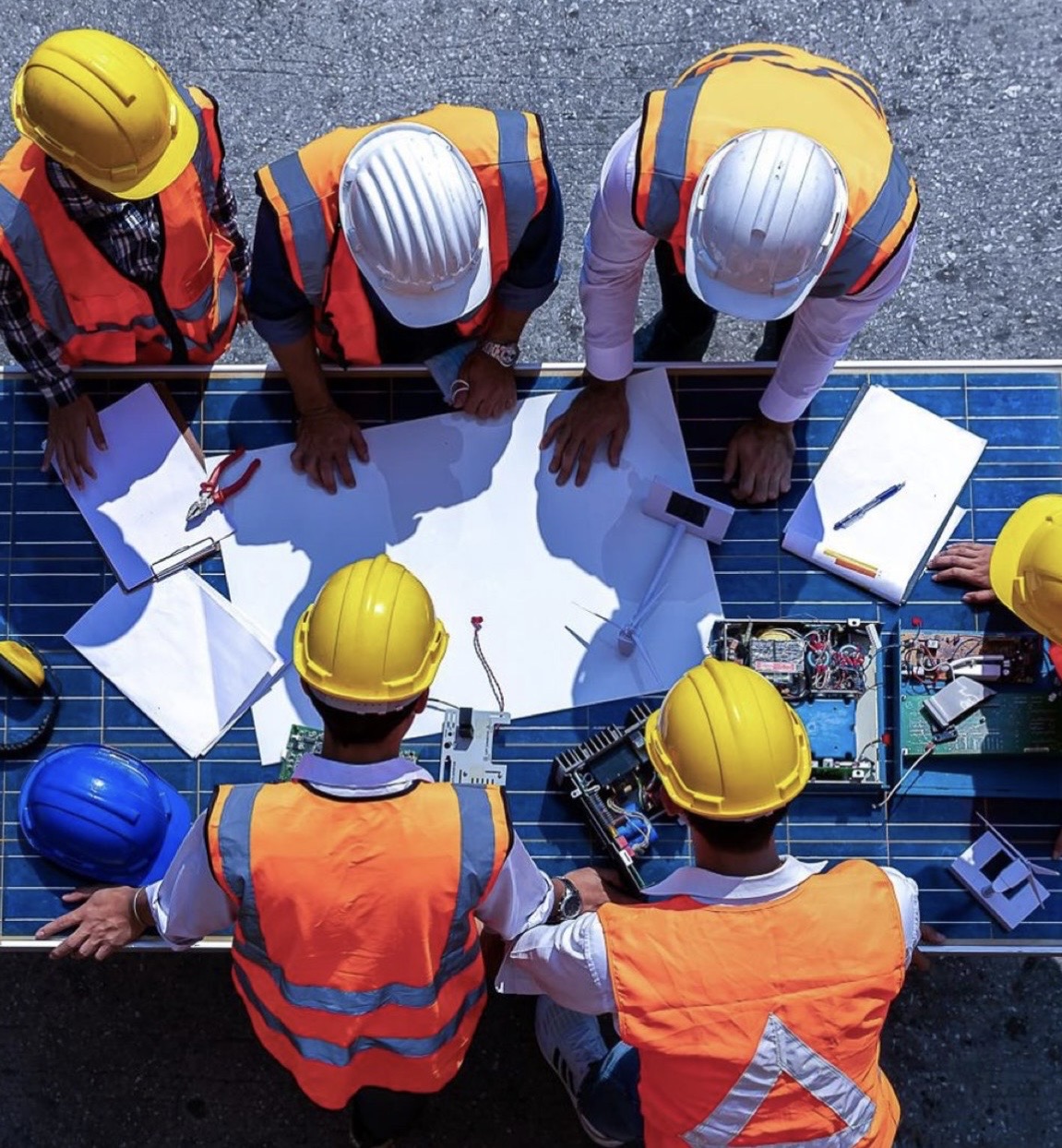 Commercial building infrastructure